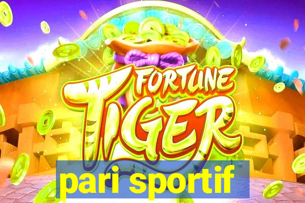 pari sportif