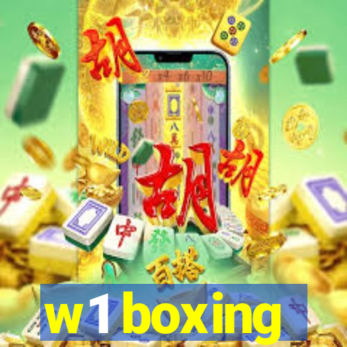 w1 boxing