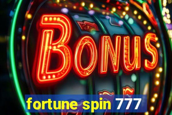 fortune spin 777