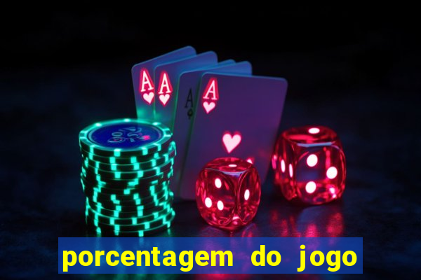 porcentagem do jogo fortune tiger