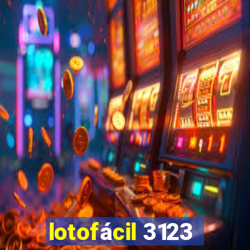 lotofácil 3123