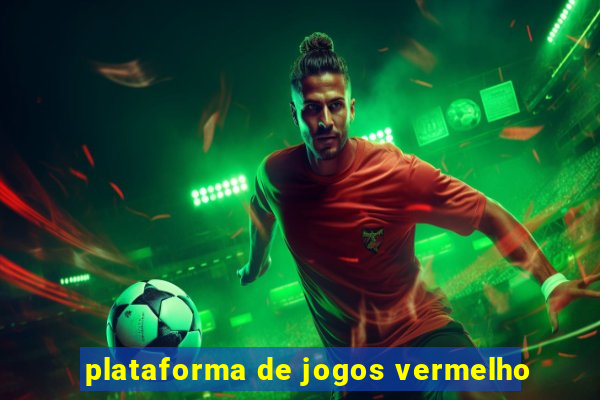 plataforma de jogos vermelho