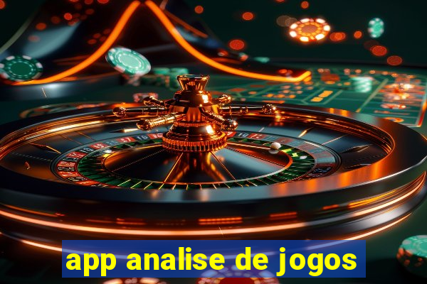 app analise de jogos