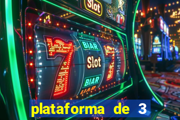 plataforma de 3 reais bet