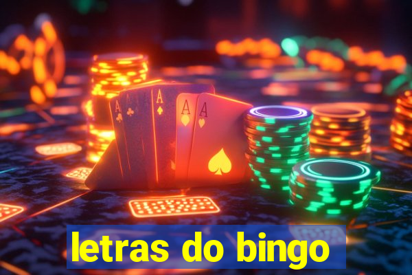 letras do bingo