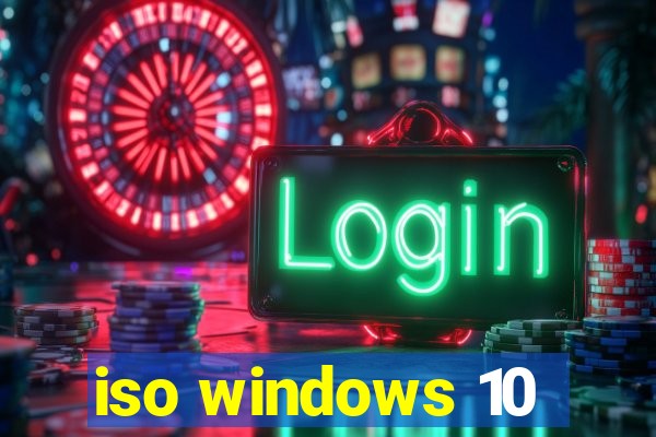 iso windows 10