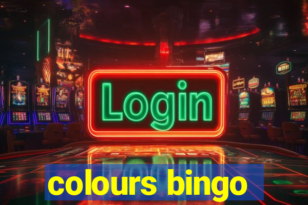 colours bingo