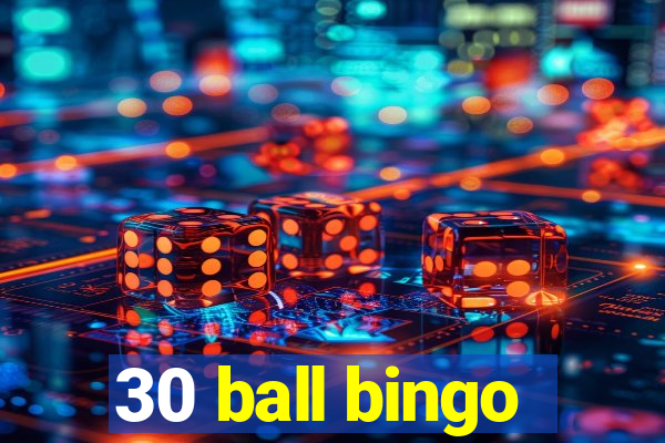 30 ball bingo