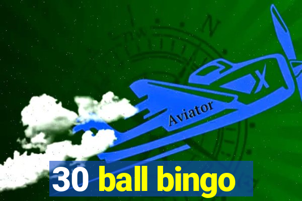 30 ball bingo