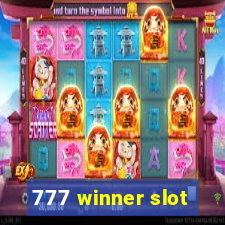 777 winner slot