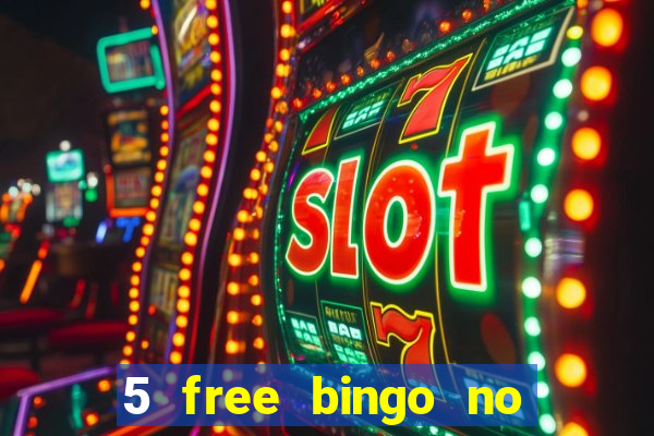 5 free bingo no deposit required