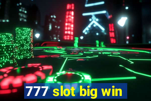 777 slot big win