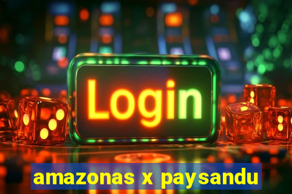 amazonas x paysandu