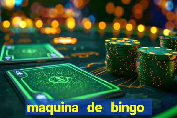 maquina de bingo show ball