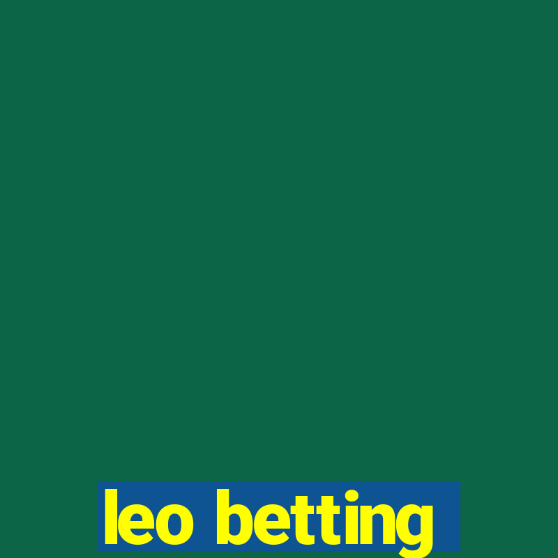 leo betting