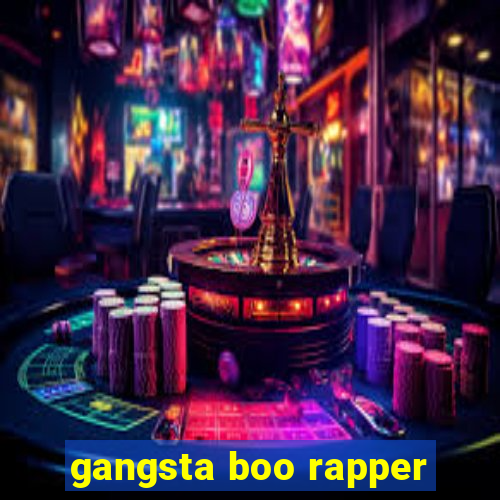 gangsta boo rapper